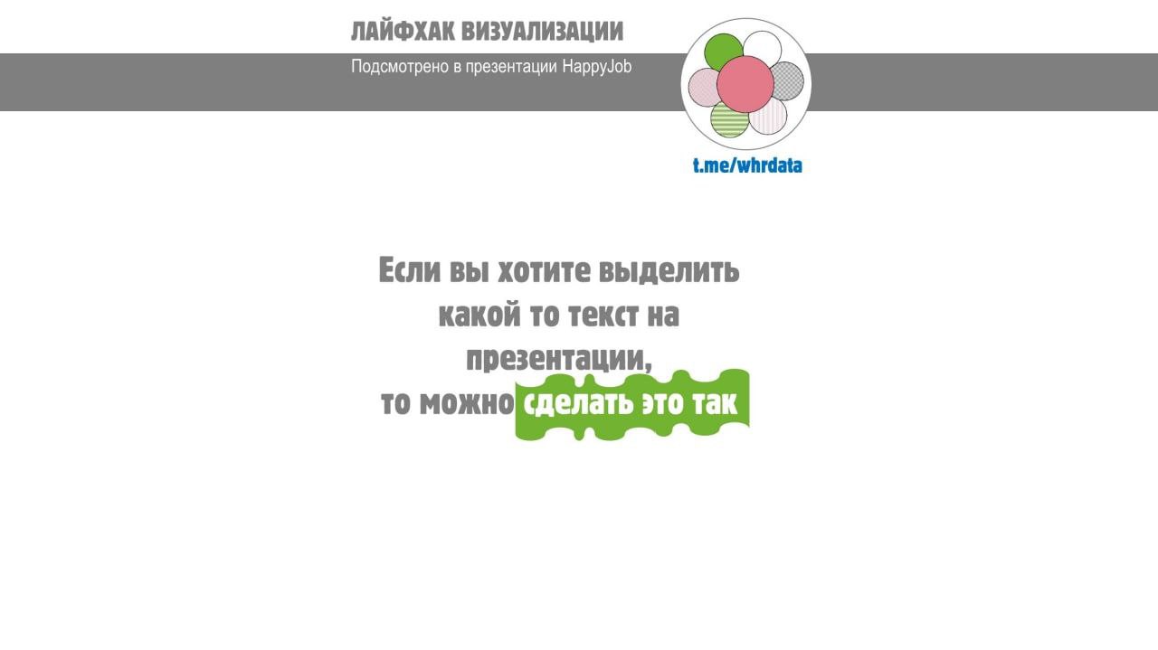 Визуализация: как выделить слово фигурой волна image preview